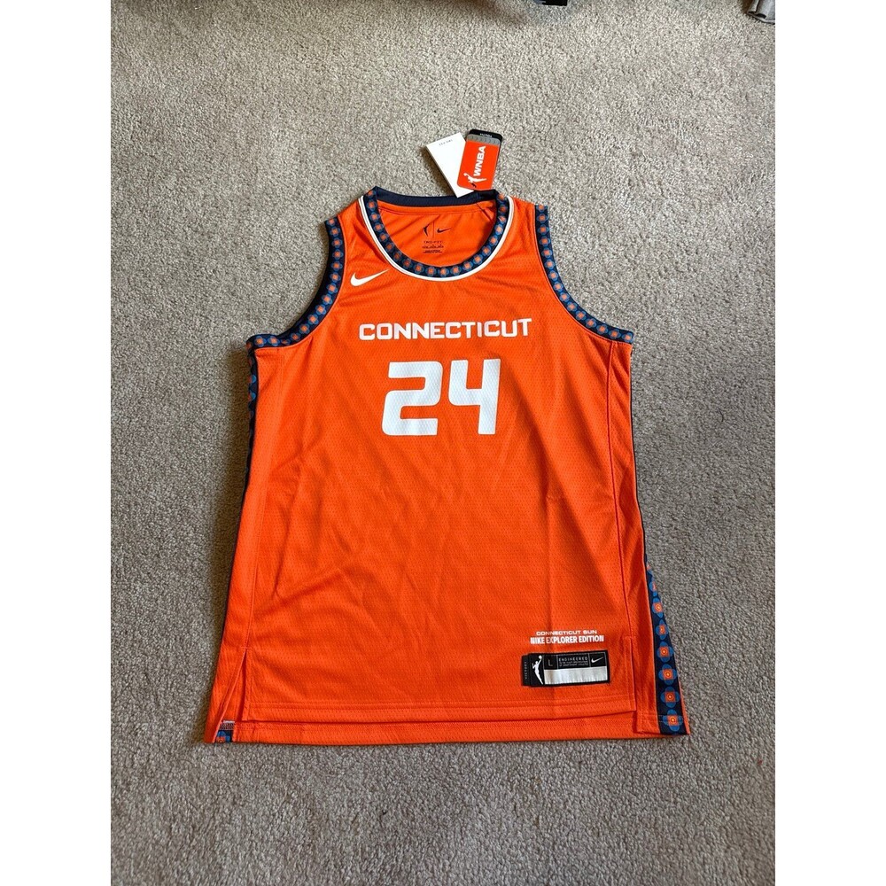 Connecticut Suns Dewanna Bonner NWT Youth WNBA Jersey Size Large